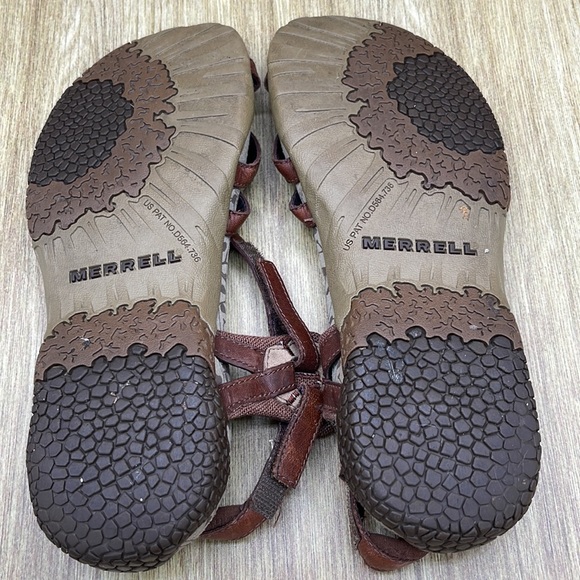 MERRELL Hiking Sandals - 7 US (Brown) - Picture 6 of 7